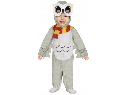 Detský kostým pre najmenších - Sova Hedwig (Méret - babáknak 12-18 hónap)
