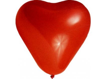 Lacne cerveny balon srdce