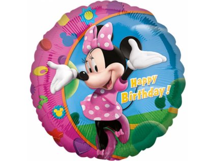 52733 foliovy balon minnie happy birthday