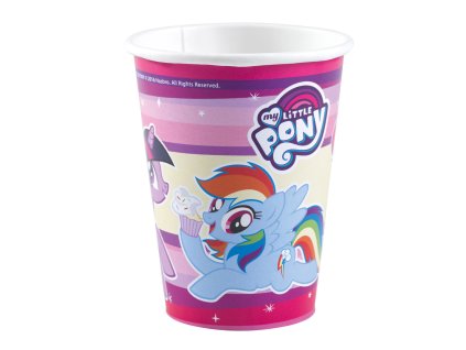 Poharak My Little Pony 250 ml 8 db