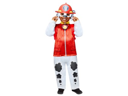 Detský kostým Deluxe - Paw Patrol Marshall (Méret - gyermek XS: 104 cm)