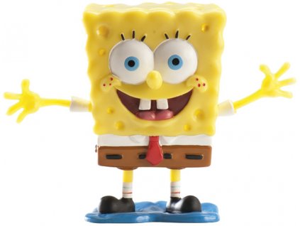 57729 1 figurka na tortu spongebob 8 cm