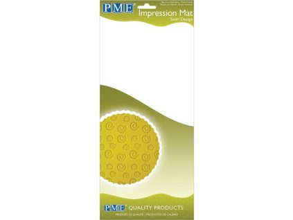 Fondant lenyomatozó fólia Csigavonal - Swirl