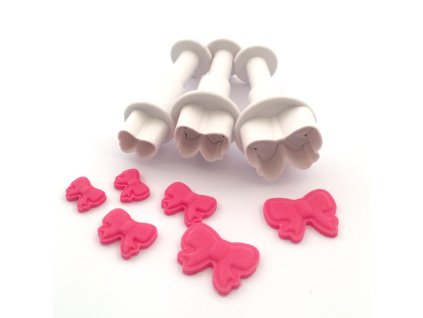 Rugós kiszúró készlet - Masni 3 db