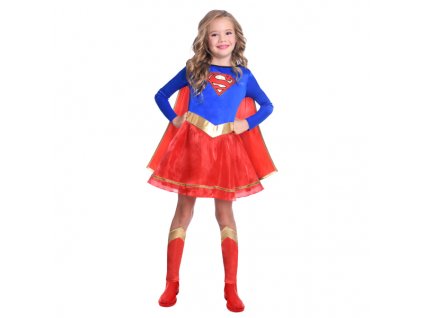 Detský kostým - Supergirl Classic (Méret - gyermek 4 -  6 év)