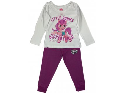 Dievčenské pyžamo - My Little Pony fialové (Méret - gyermek 104)