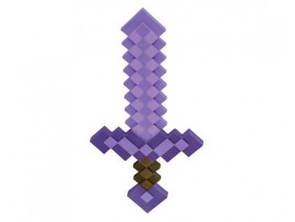 66337 mec minecraft enchanted purple sword