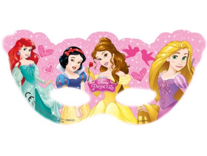 Masky Princezné 6 ks
