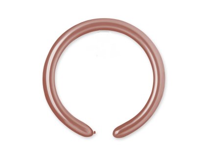 Tvarovací balónik rosegold