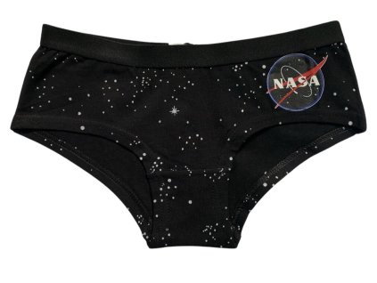 Dievčenské spodné prádlo - NASA čierna (Méret - gyermek 122/128)