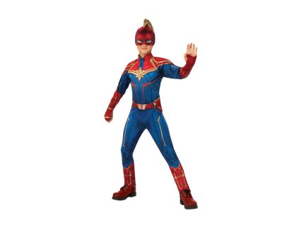 Detský kostým - Hero Kapitán Marvel Deluxe