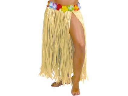 Hawai szoknya virágokkal 75 cm