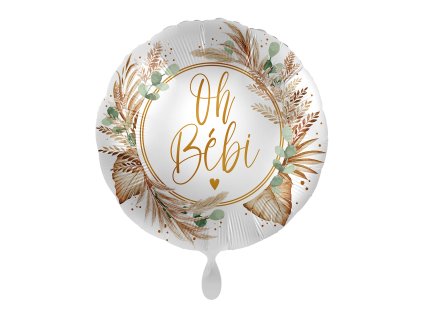 Fóliový balón Botanic - Oh Bébi