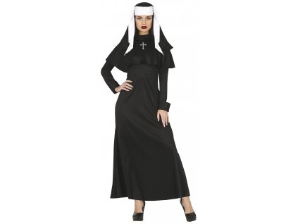 Dámsky kostým - Gotická mníška (Méret - felnőtt M)