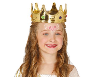 Gyermek arany királyi korona