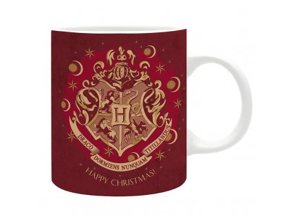 harry potter mug 320 ml x mas hogwarts red x2