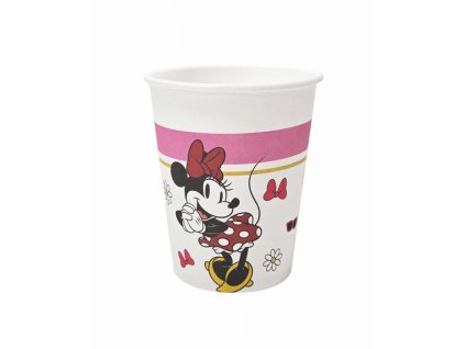 Papír poharak - Disney Minnie Mouse 200 ml 8 drb