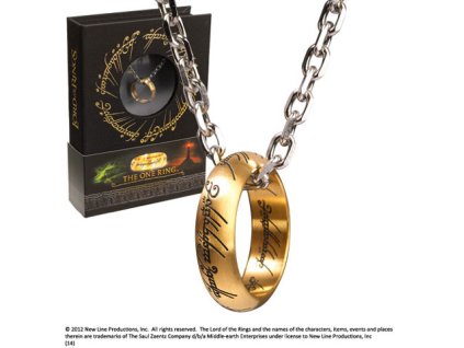 Zberateľský náhrdelník Pán Prsteňov - One ring