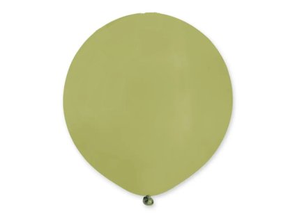 Balón pastelový olivový 48 cm