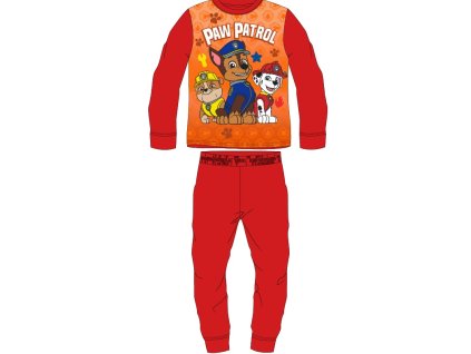 Chlapčenské pyžamo - Paw Patrol oranžový (Méret - gyermek 104)