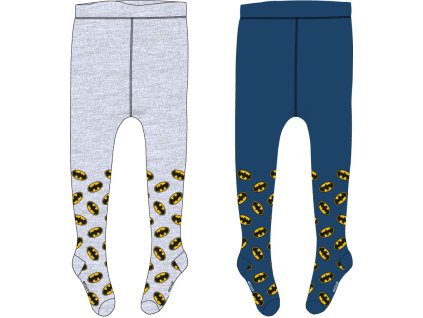 Chlapčenské pančuchy - Batman, modré (Méret - gyermek 104/110)