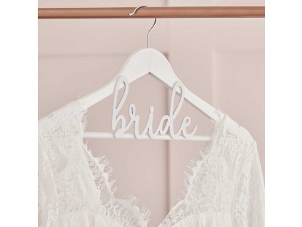 Drevený vešiak - nevesta