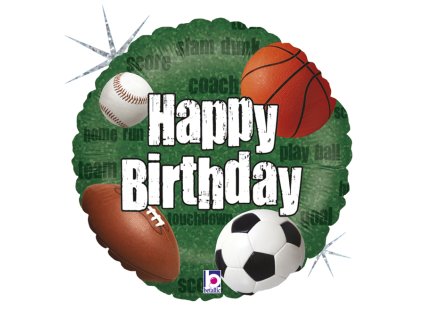 86828H Sports Balls Birthday