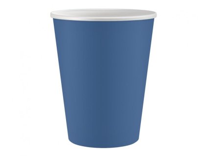 Papír poharak - Sötétkék 6 db