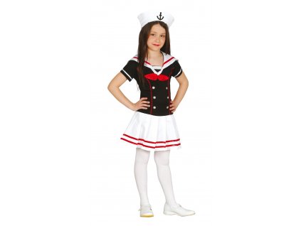 Dievčenský kostým - Malá námorníčka (Méret - gyermek M)