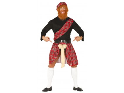 Pánsky kostým - Škót s prekvapením (Méret - felnőtt M)