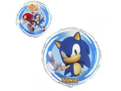 Fóliový balón - Sonic, kruh