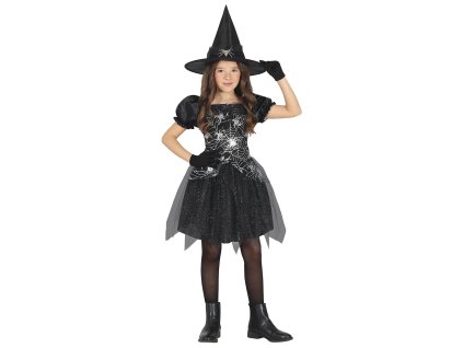 Detský kostým - Strieborná čarodejnica (Méret - gyermek S)