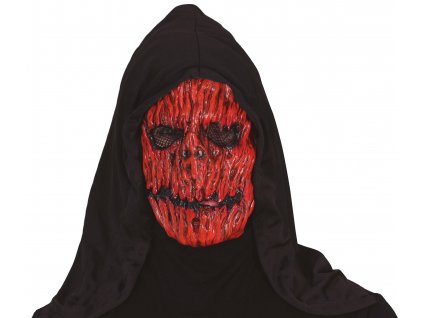 87078 hororova maska s kapucnou