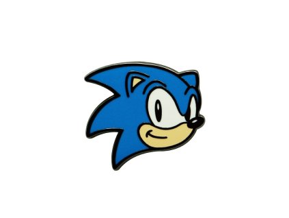 sonic pin sonic s head x4