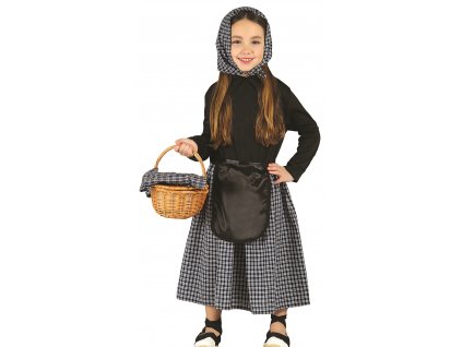 Dievčenský kostým - Predavačka gaštanov (Méret - gyermek S)