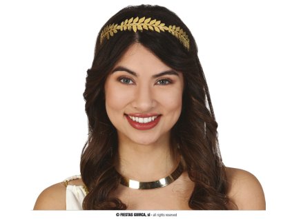 Római hajpánt - arany