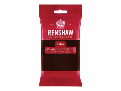 52241 hneda potahovacia hmota rolovany fondan cokoladova prichut renshaw 250 g