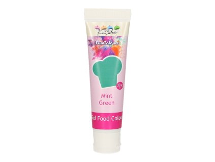 54933 potravinarske farbivo gelove na hmoty aj cokolady mint green 30 g