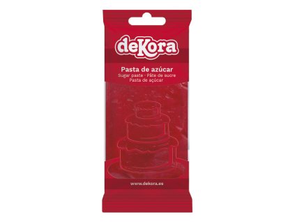 Hengerelt fondant - piros 250 g
