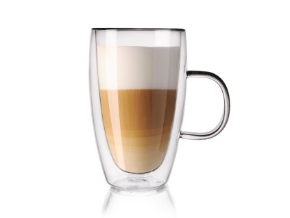 Csésze duplafalú üveg 0,43 l