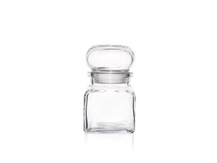 Sklenená dóza - korenie,soľ 120 ml
