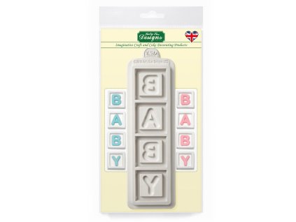 Silikónová forma na modelovanie - Baby