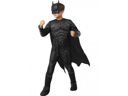 Detský chlapčenský kostým - Batman Deluxe (Méret - gyermek L)