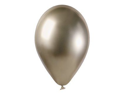 Balónik chrómový prosecco 33 cm 50 ks
