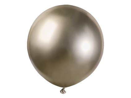 Balónik chrómový prosecco 48 cm 25 ks