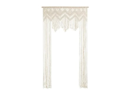 92031 svadobny macrame zaves kremovy 104 x 182 cm