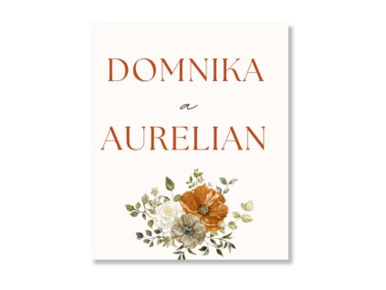 Visačka na darček - Autumn time