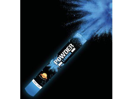 Práškové konfety - Modré 30 cm