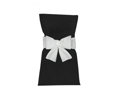 6 noeuds pour housse de chaise blanc 19cmx3m