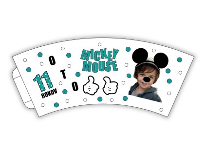 99097 2 personalizovane papierove pohare 6 ks mickey mouse